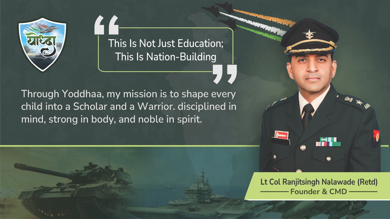 LT colonel , why yoddhaa , what is yoddhaa